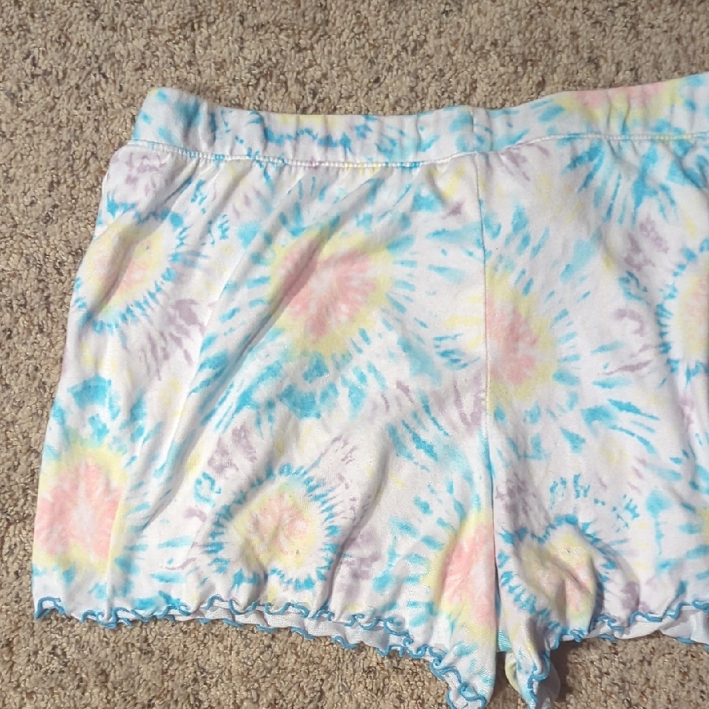 Colorful Tie-Dye Shorts - Picture 5 of 8